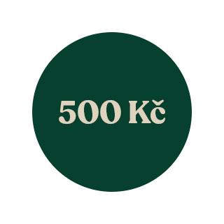 500 Kč